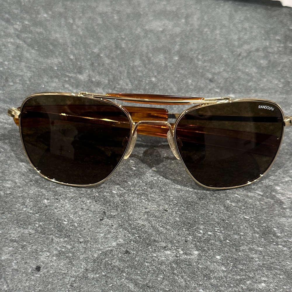AVIATOR II - 23K GOLD & AMERICAN TANGLED Aviator Sunglasses